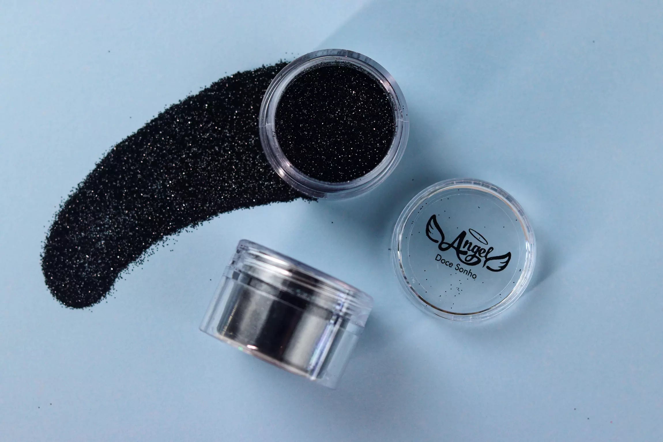 Glitter Angel Doce Sonho Preto 8g