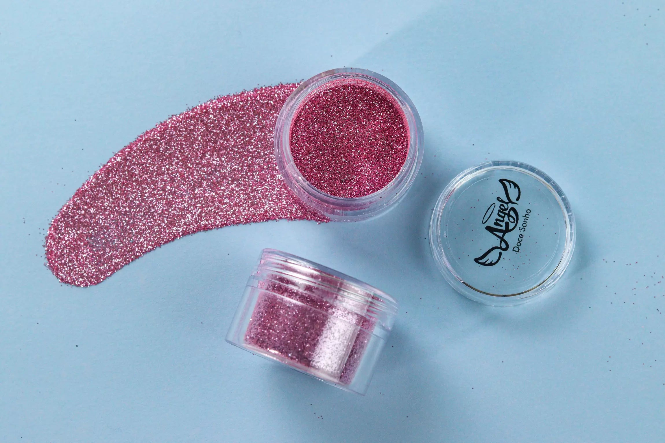 Glitter Angel Doce Sonho Rosa Bebê 8g