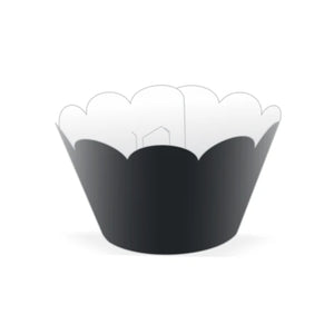 Saia para cupcake grande C/12 NC TOYS - Preto