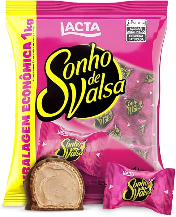 Pacote de bombom com 1kg - Sonho De Valsa