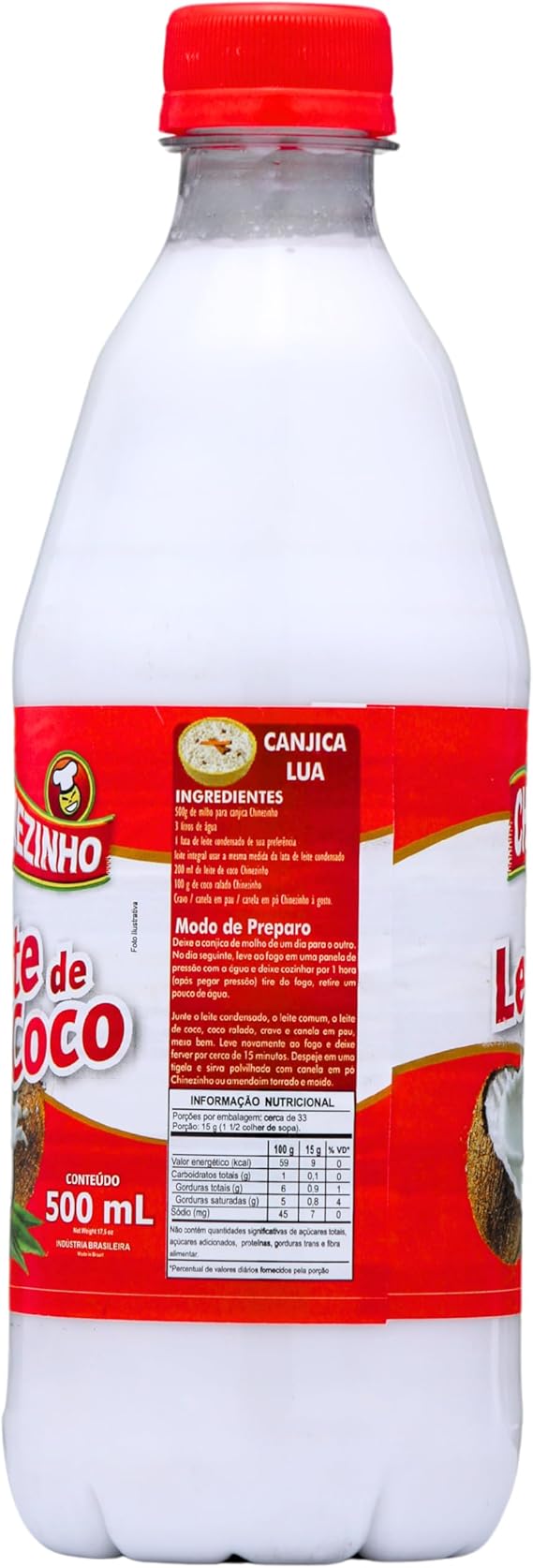 LEITE DE COCO 500Ml - Chinezinho
