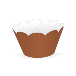 Saia para cupcake grande C/12 NC TOYS - Marron
