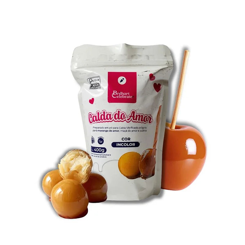 Mistura em Pó para Calda do Amor Incolor 400g - Brilhart