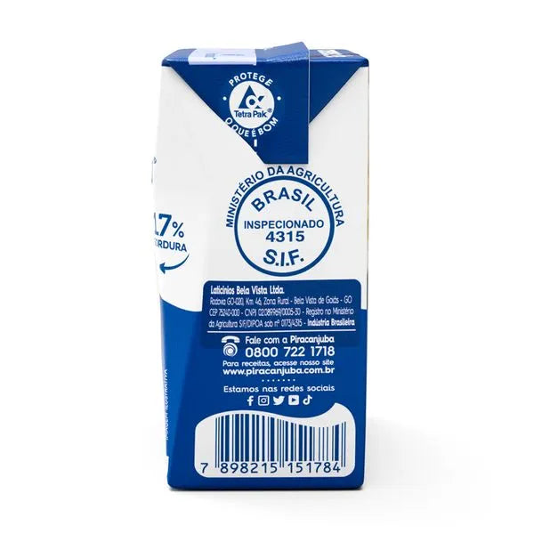 creme de leite 200g - Piracanjuba