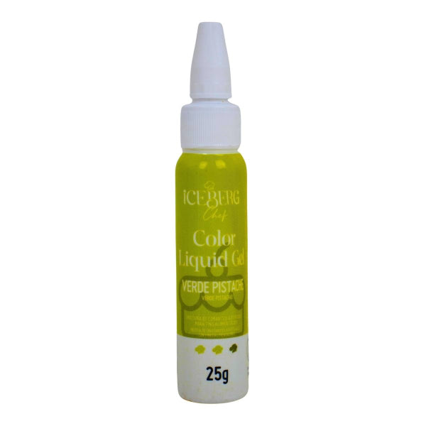 Corante Liquid Gel Color 25g Iceberg - Verde Pistache