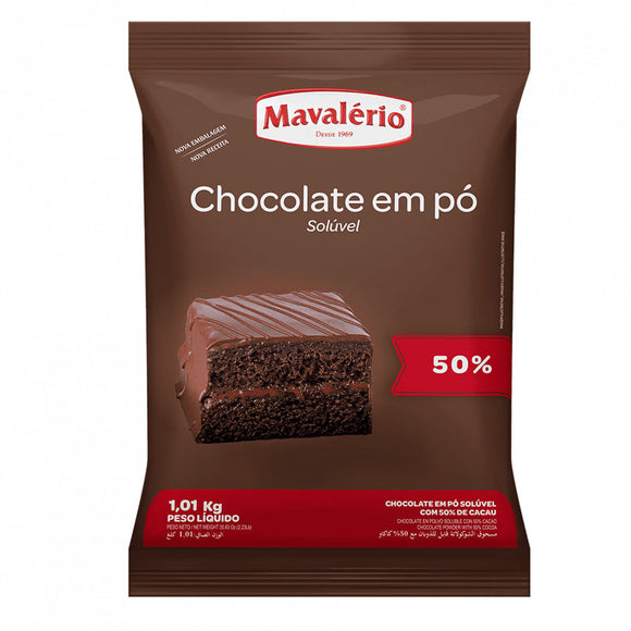 Chocolate Em Pó 50% Mavalério 1,01