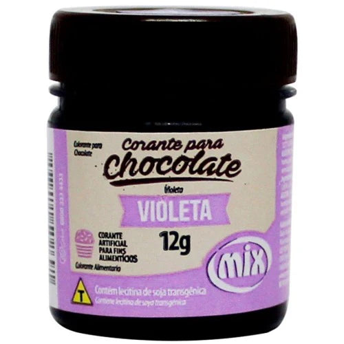 Corante P/ Chocolate em gel 12g Mix - Violeta