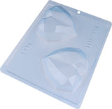 FORMA DE SILICONE CORACAO LAPIDADO 200g BWB UNID