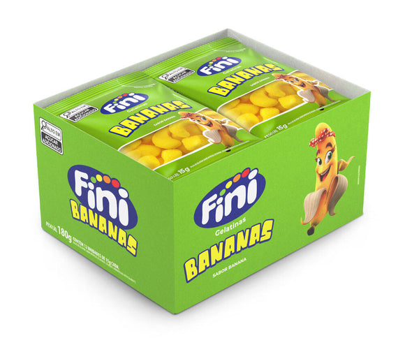Caixinha Banana 15g C/12 - Fini