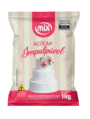 Açúcar Impalpável 1kg - Mix