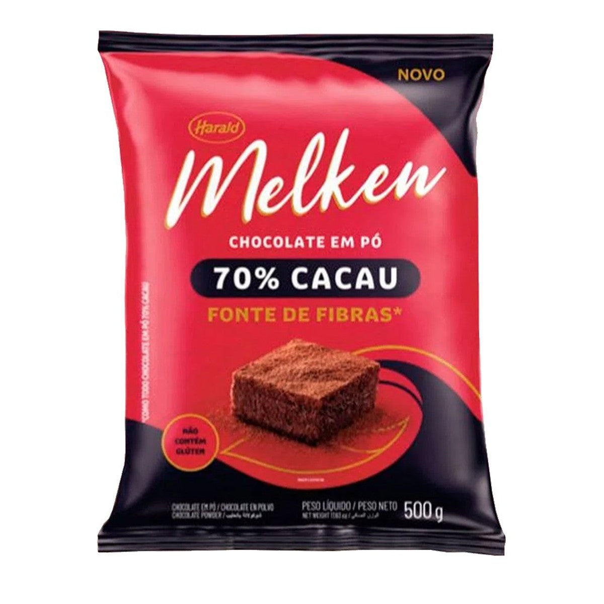 CHOCOLATE EM PÓ 70%  HARALD MELKEN 500g