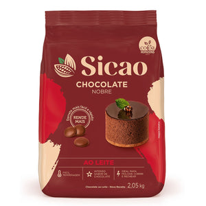 Chocolate Nobre Sicao Gotas 2kg ao leite