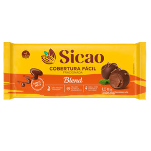 Cobertura Sicao fácil confeiteiro Blend 1,01 kg