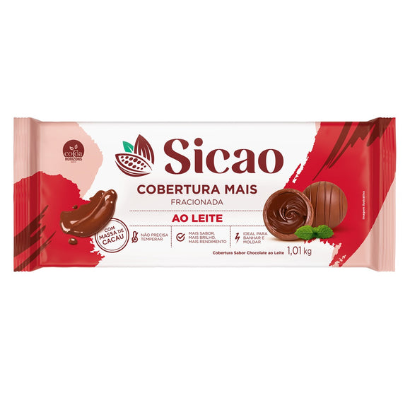 Cobertura Sicao mais ao leite 1,01kg