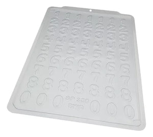 Acetato Números SP389 BWB cod:3549
