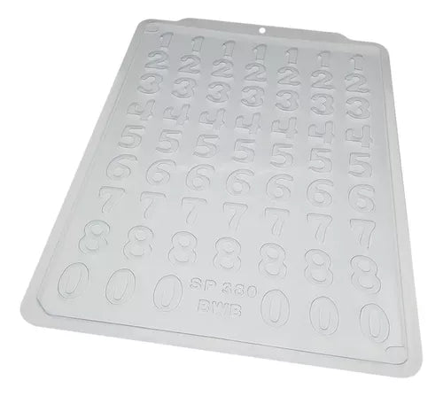 Acetato Números SP389 BWB cod:3549