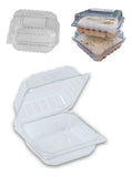 Embalagem B655 Quadrada Articulada 300ml 10Unid. -  Bwb