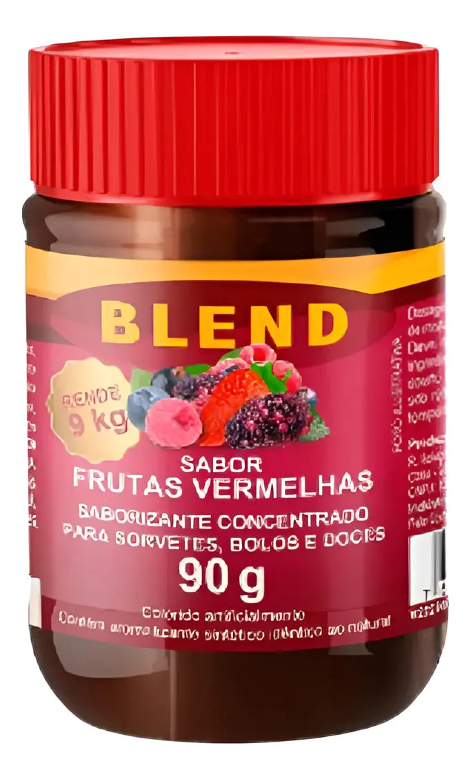Pasta Saborizante Blend 90g - Frutas Vermelhas