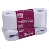 Fita de cetim 10m x 38mm Progresso - Branca 201