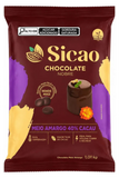 Chocolate Sicao Gotas 1,01KG - MEIO AMARGO 40%