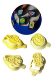Kit Cortadores com Carimbo Astronauta 5cm - BlueStar