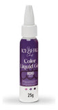 Corante Liquid Gel Color Roxo 25g - Iceberg