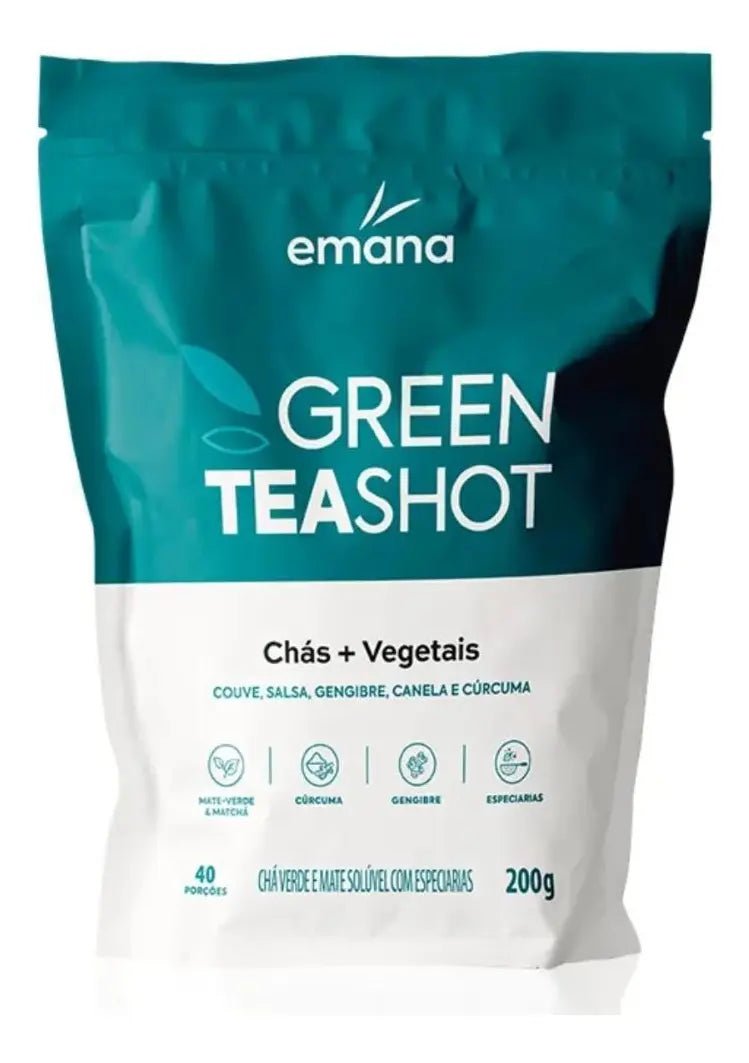 Green Teashot Chá, Especiarias E Vegetais 200g