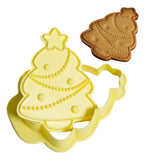 Cortador Com Carimbo Árvore De Natal - Bluestar