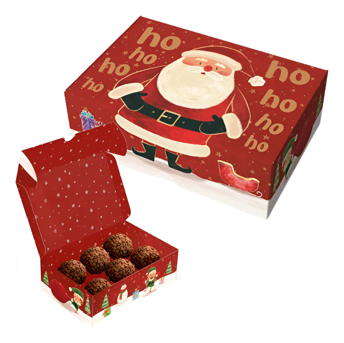 Caixinha 6 Doces Conto De Natal