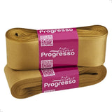 Fita de cetim 10m x 38mm Progresso - Dourado 1353