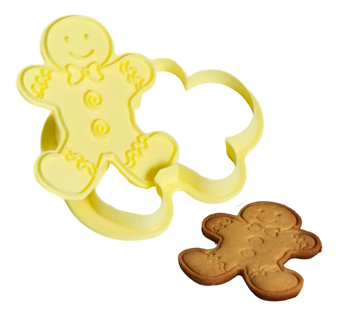 Cortador Com Carimbo Natal Ginger - Bluestar