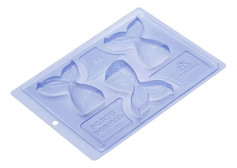 Forma De Silicone Cauda Sereia Cod:68 - Porto Formas