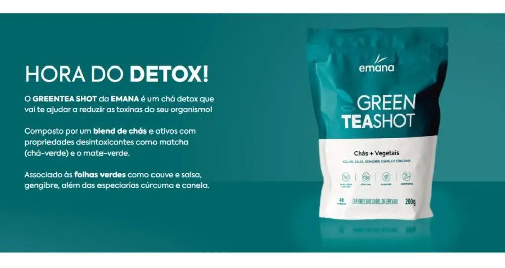 Green Teashot Chá, Especiarias E Vegetais 200g