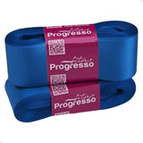 Fita de cetim 10m x 38mm Progresso - Azul Royal 214
