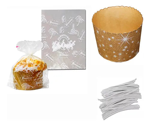 Kit Panetone 400g C/10 Unidades (imagem ilustrativa)