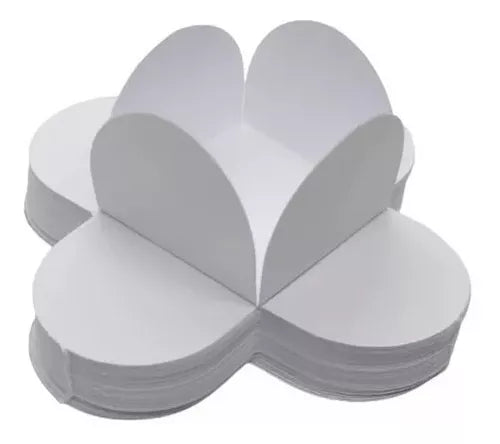 Forminha 4 Pétalas Nctoys Branco c/100 (média)