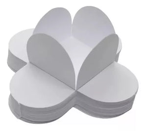 Forminha 4 Pétalas Nctoys Branco c/100 (média)