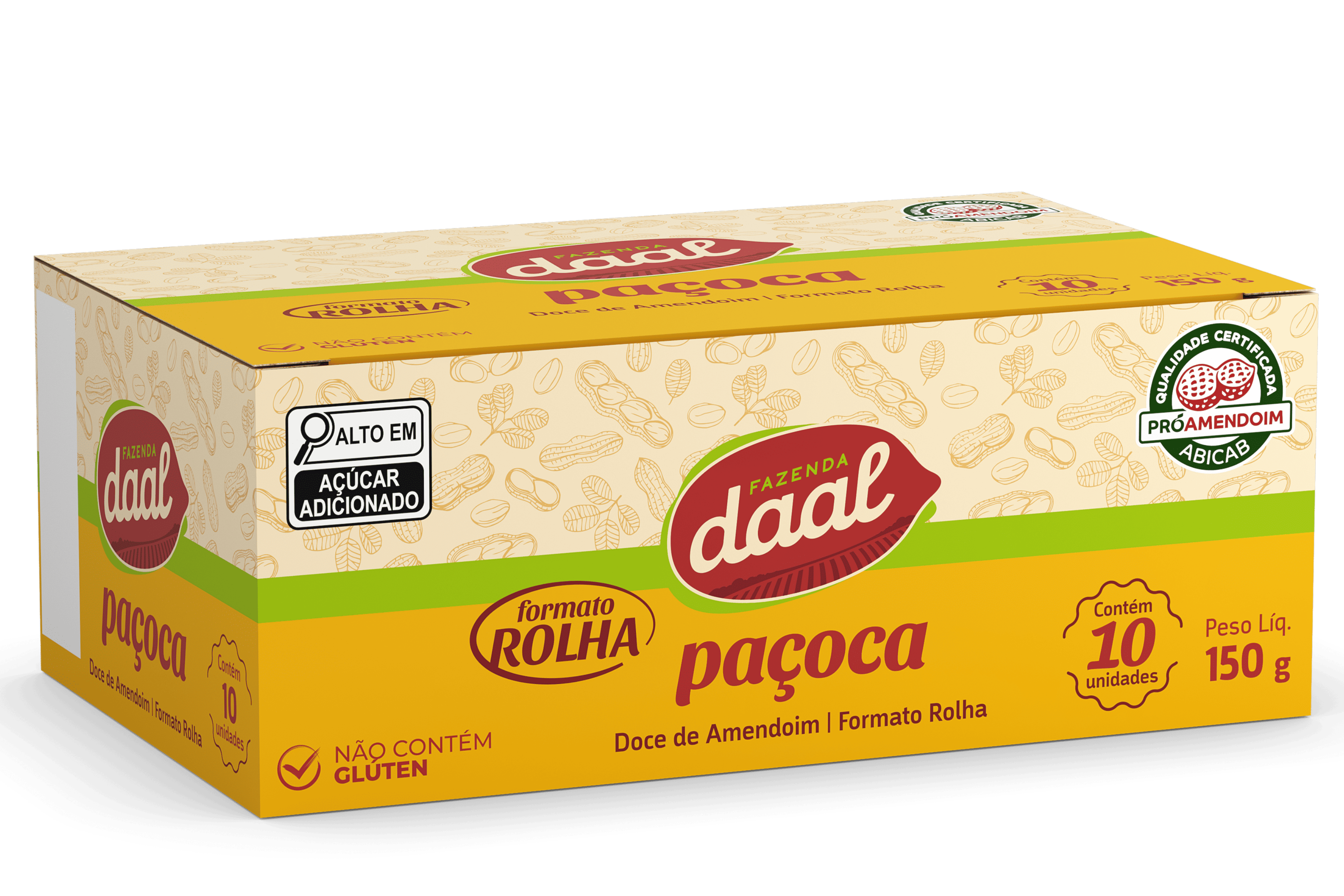 Paçoca Rolha C/100 - Daal
