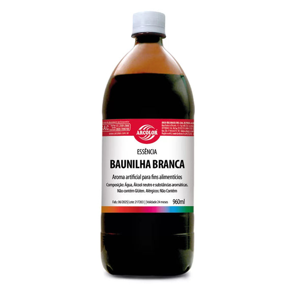 Essência Arcolor 960ml - BAUNILHA BRANCA