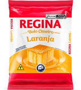 Massa para Bolo Regina 400g - Laranja