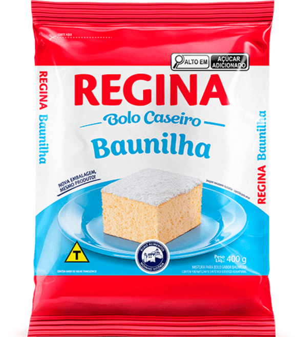 Massa para Bolo Regina 400g - Baunilha