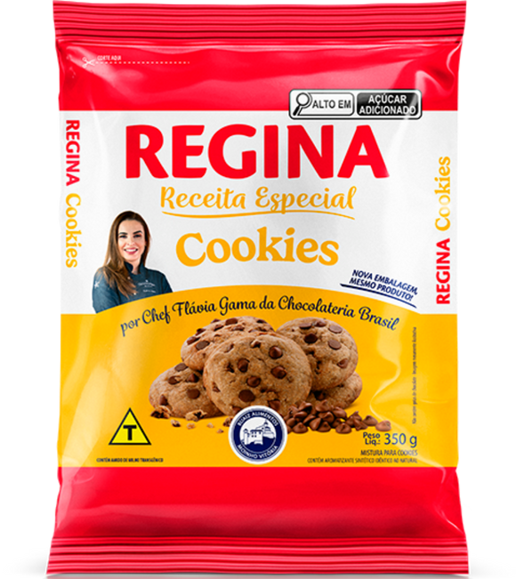Massa para Cookies 400g - Regina