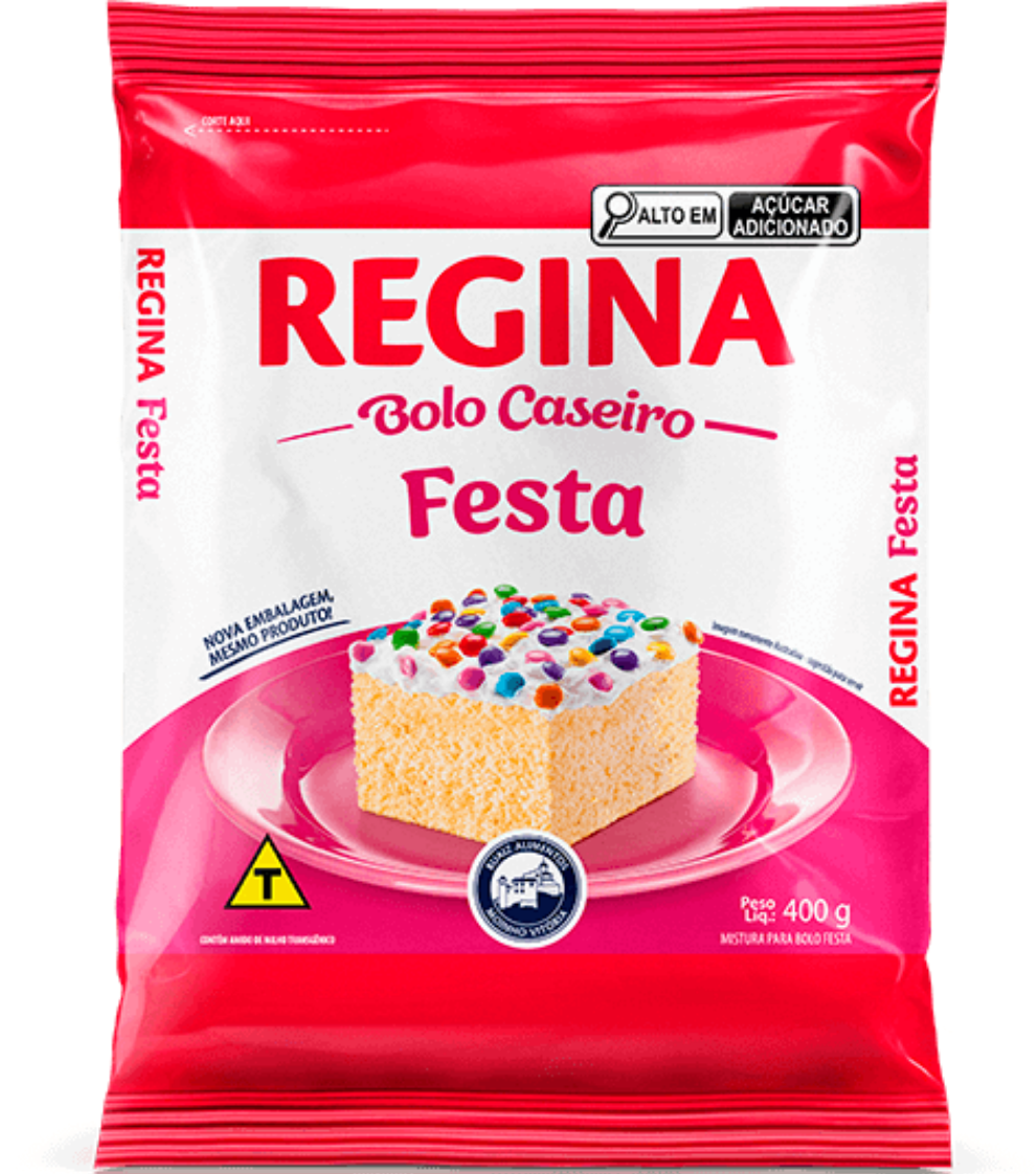 Massa para Bolo Regina 400g - Festa