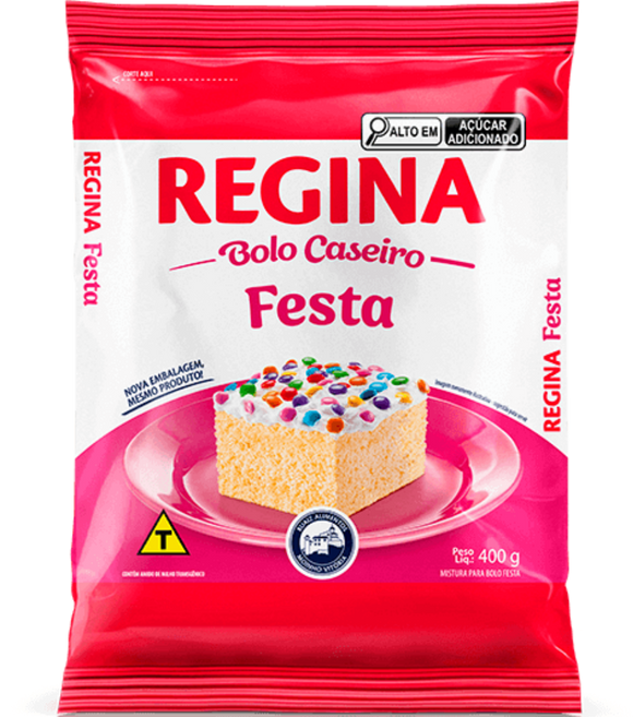 Massa para Bolo Regina 400g - Festa