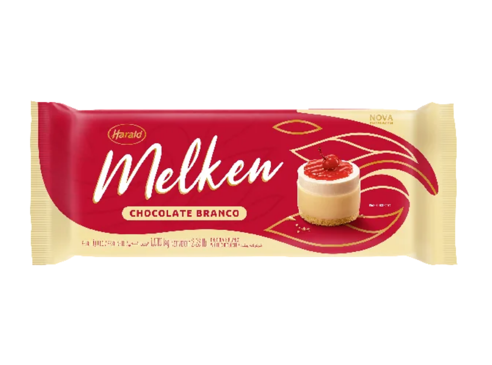 Chocolate Branco em Barra 1,01kg - Melken Harald