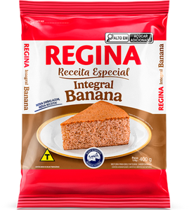 Massa para Bolo Regina 400g - Banana Integral