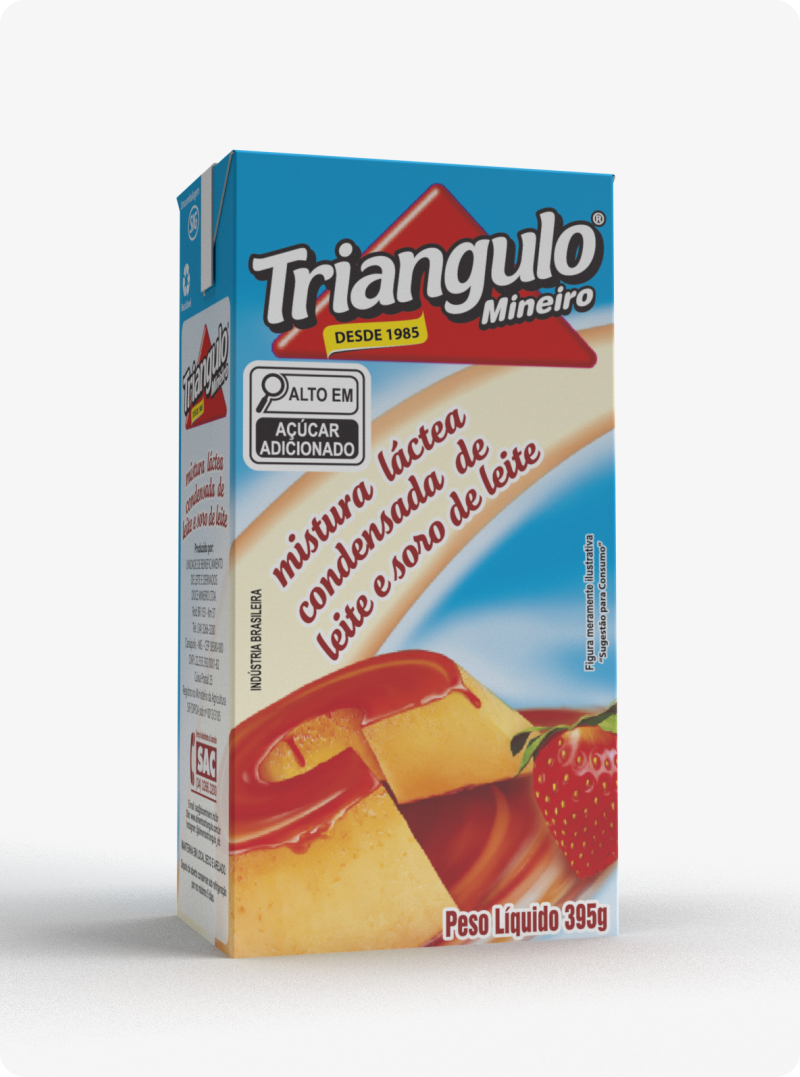 Mistura láctea condensada 395g triângulo mineiro
