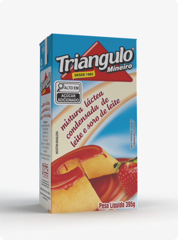 Mistura láctea condensada 395g triângulo mineiro