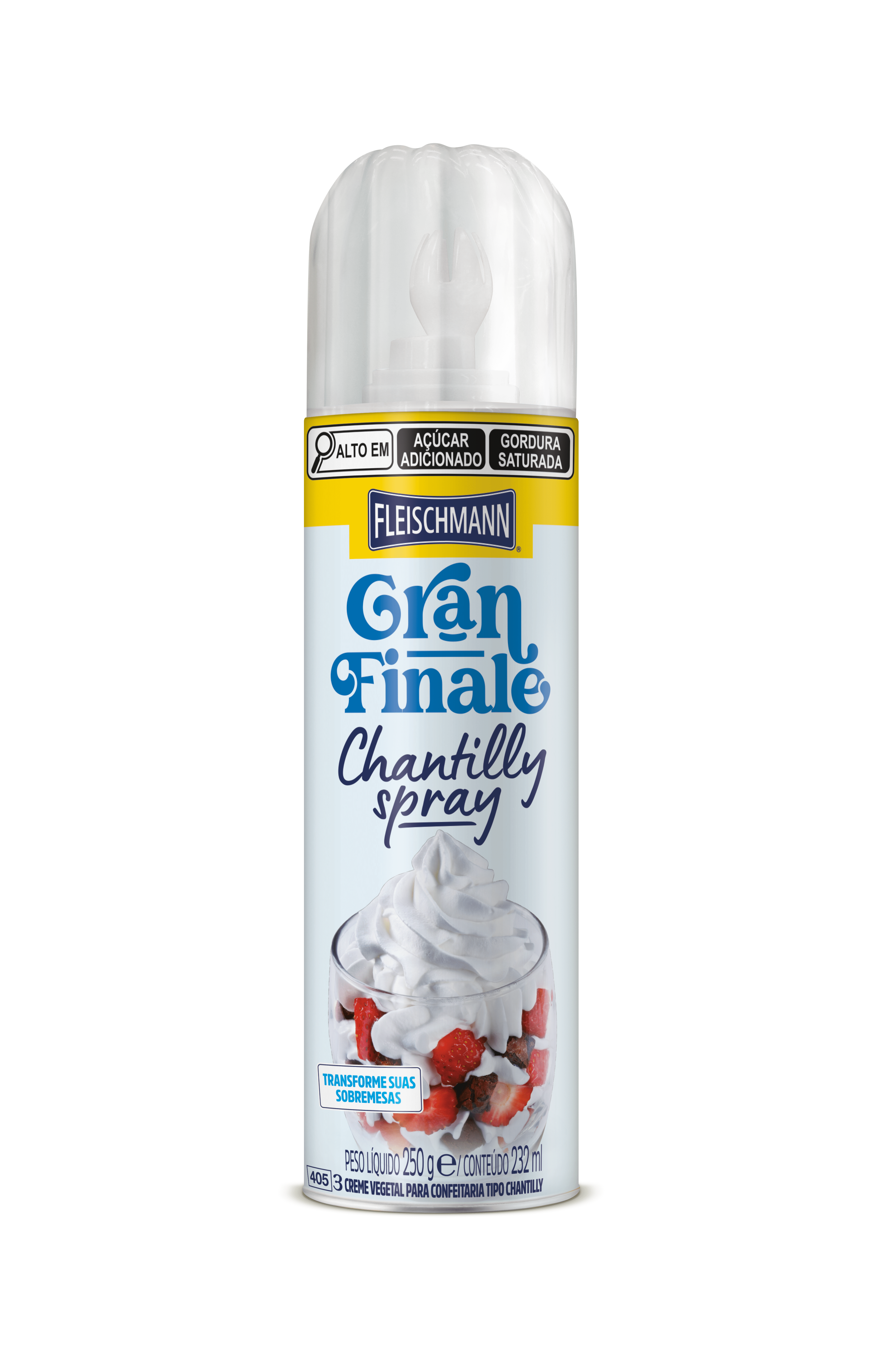 Chantilly Tradicional Spray 250g - GranFinale