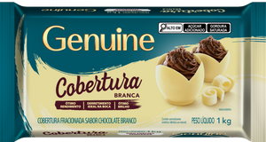 Cobertura Fracionada Branca Cobertura 1kg - Genuine